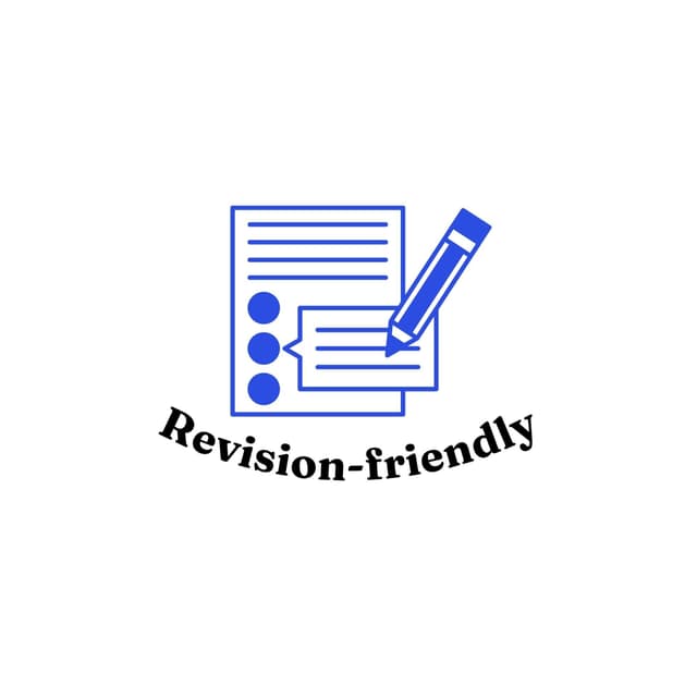 Revision-friendly